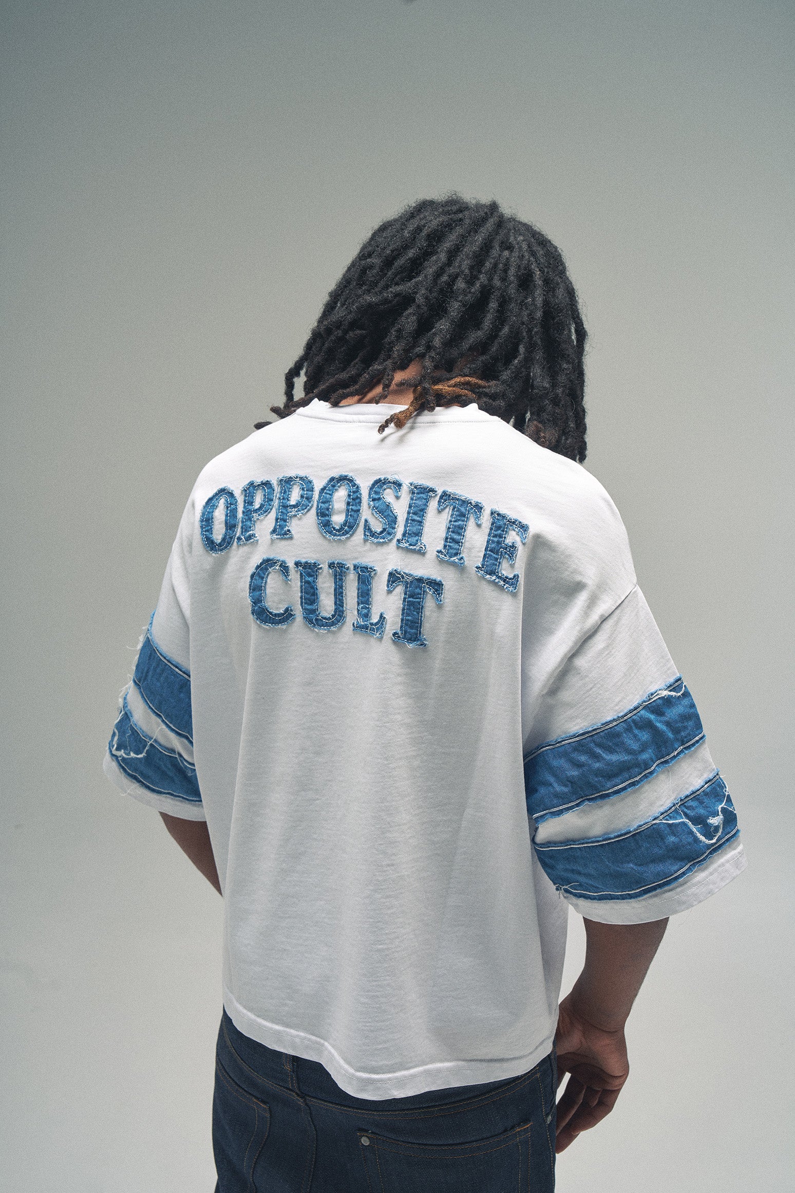 WHITE OPPOSITE JERSEY